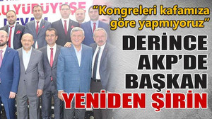 Derince AKP’de başkan yeniden Şirin