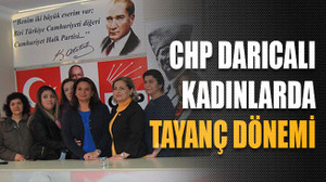 CHP Darıcalı kadınlarda Tayanç dönemi