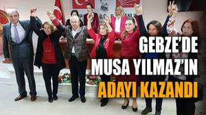 Gebze’de Musa Yılmaz’ın adayı kazandı
