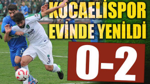 Kocaelispor evinde yenildi