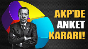 AKP’de ANKET kararı!
