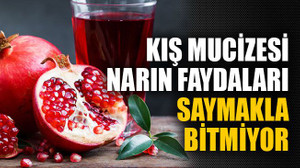 Kış mucizesi narın faydaları saymakla bitmiyor
