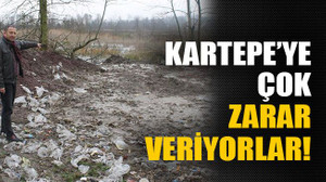 Kartepe’ye çok zarar veriyorlar!