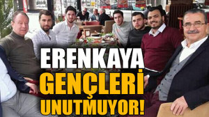 Erenkaya gençleri yalnız bırakmıyor!