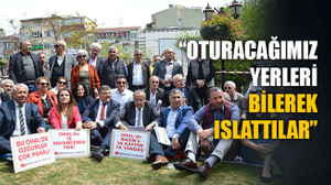 CHP’liler, OHAL’e karşı oturma eylemi yaptı!