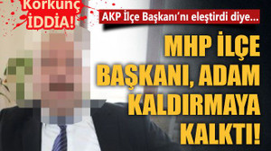 Korkunç iddia: Kocaeli'de, MHP İlçe Başkanı, silah çekti, aracıyla kovaladı!