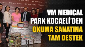 VM Medıcal Park Kocaeli Hastanesi’nden okuma sanatına tam destek
