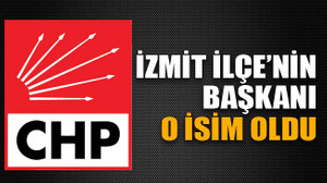 İzmit İlçe’nin başkanı o isim oldu!