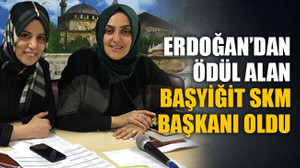 Erdoğan’dan ödül alan Başyiğit SKM başkanı oldu