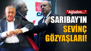 Cengiz Sarıbay’ın sevinç gözyaşları!