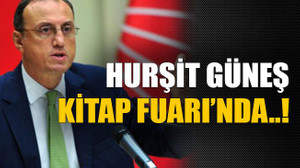 Hurşit Güneş Kitap Fuarı’nda..!