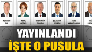 Yayınlandı, işte o pusula