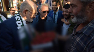 Çiftçiden Karamollaoğlu’na sürpriz hediye