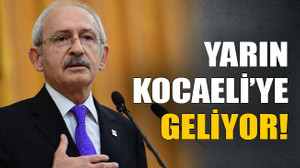 Yarın Kocaeli’ye geliyor!