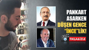 Kılıçdaroğlu ve İnce'den düşen gence büyük incelik!