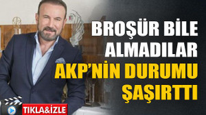 Broşür bile almadılar AKP’nin durumu şaşırttı