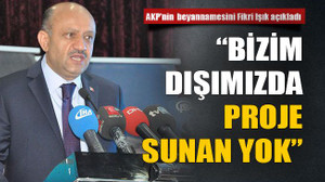 AKP’nin beyannamesini Fikri Işık açıkladı