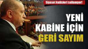 Siyaset kulisleri sallanıyor! Yeni kabine için geri sayım
