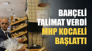 Bahçeli talimat verdi MHP Kocaeli başlattı