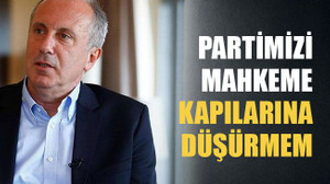 ‘Partimizi mahkeme kapılarına düşürmem’