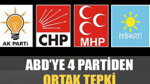 ABD’ye 4 partiden ortak tepki