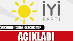 Seçimde ittifak olacak mı? Açıkladı