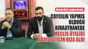 Devrim Bal, komşularının rızasını aldı