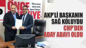 AKP’li başkanın sağ koluydu, CHP’den aday adayı oldu!