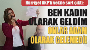 Hürriyet AKP’li vekile sert çıktı