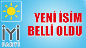 Yeni isim belli oldu