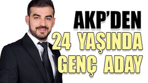 AKP'den 24 yaşında genç aday