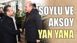 Soylu ve Aksoy yan yana