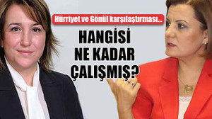 Hürriyet ve Gönül karşılaştırması… Hangisi ne kadar çalışmış?