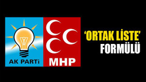 Cumhur ittifakında ‘Ortak liste’ formülü