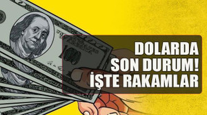 Dolarda son durum! İşte rakamlar