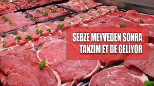 Sebze meyveden sonra tanzim et de geliyor