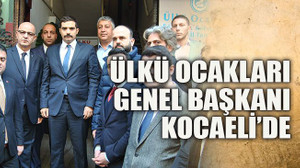 Ülkü Ocakları Genel Başkanı Kocaeli’de