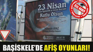 Başiskele’de afiş oyunları!