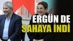 Ergün de sahaya indi