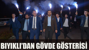 Bıyıklı’dan gövde gösterisi