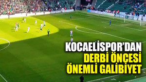 Kocaelispor’a derbi öncesi önemli 3 puan!