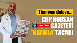 CHP, korsan gazeteyi “HATIRLA”tacak!