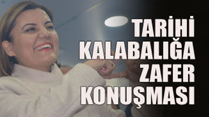 Tarihi kalabalığa zafer konuşması