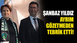 Şanbaz Yıldız, ayrım gözetmeden tebrik etti!