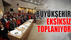 Büyükşehir eksiksiz toplanıyor