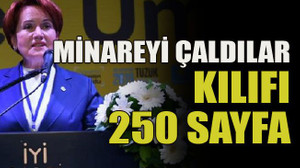 Minareyi çaldılar kılıfı 250 sayfa