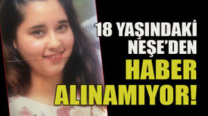 18 yaşındaki Neşe’den haber alınamıyor!