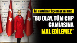 Pelin Coştur Filiz: Bu olay, tüm CHP camiasına mal edilemez
