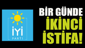 Bir günde ikinci istifa!