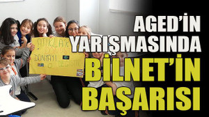 AGED’in yarışmasında BİLNET’in başarısı
